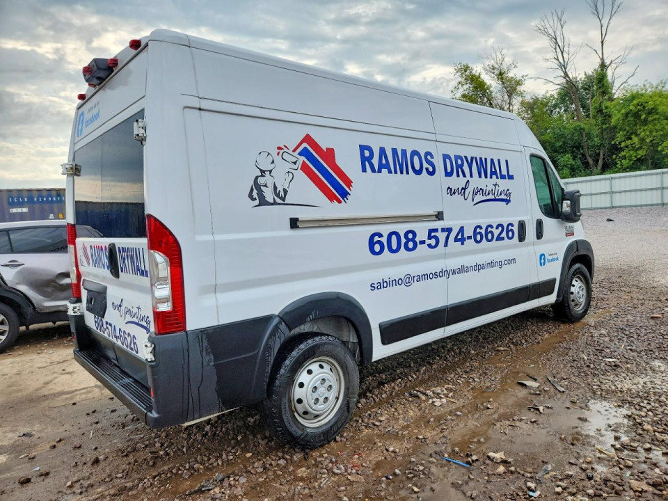 Ram PROMASTER 2500 DELIVERY VAN 2019 — Copart
