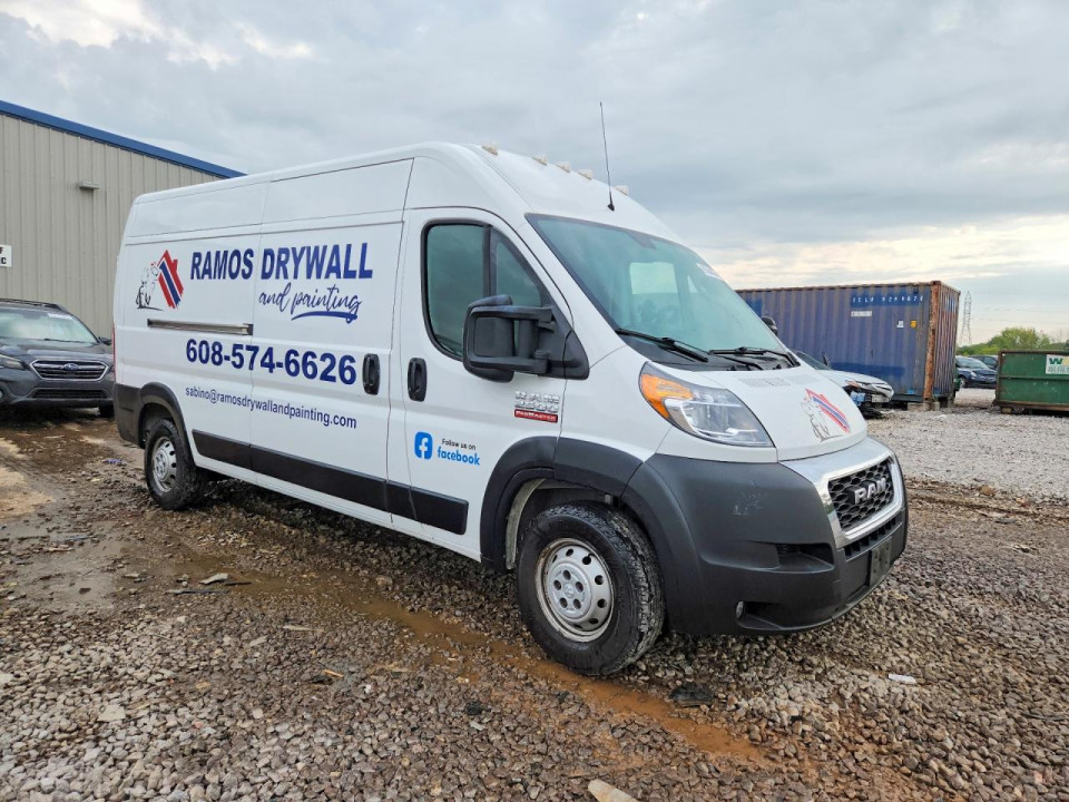 Ram PROMASTER 2500 DELIVERY VAN 2019 — Copart