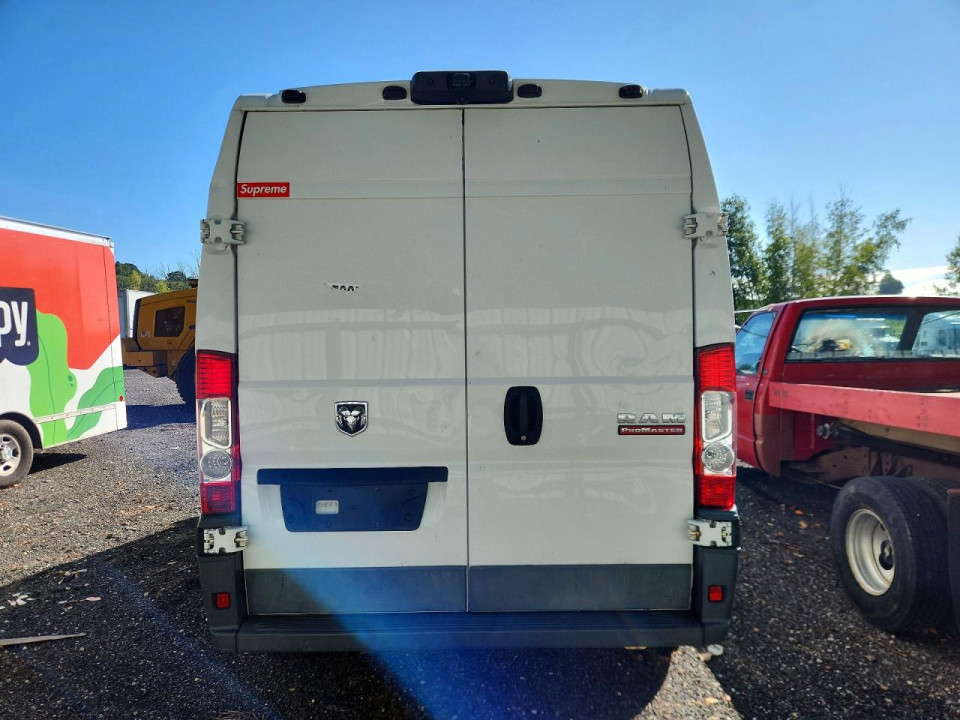 Ram PROMASTER 2500 - DELIVERY VAN 2018 — Copart