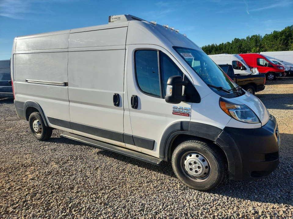 Ram PROMASTER 2500 REFRIGERATED DELIVERY VAN 2020 — Copart