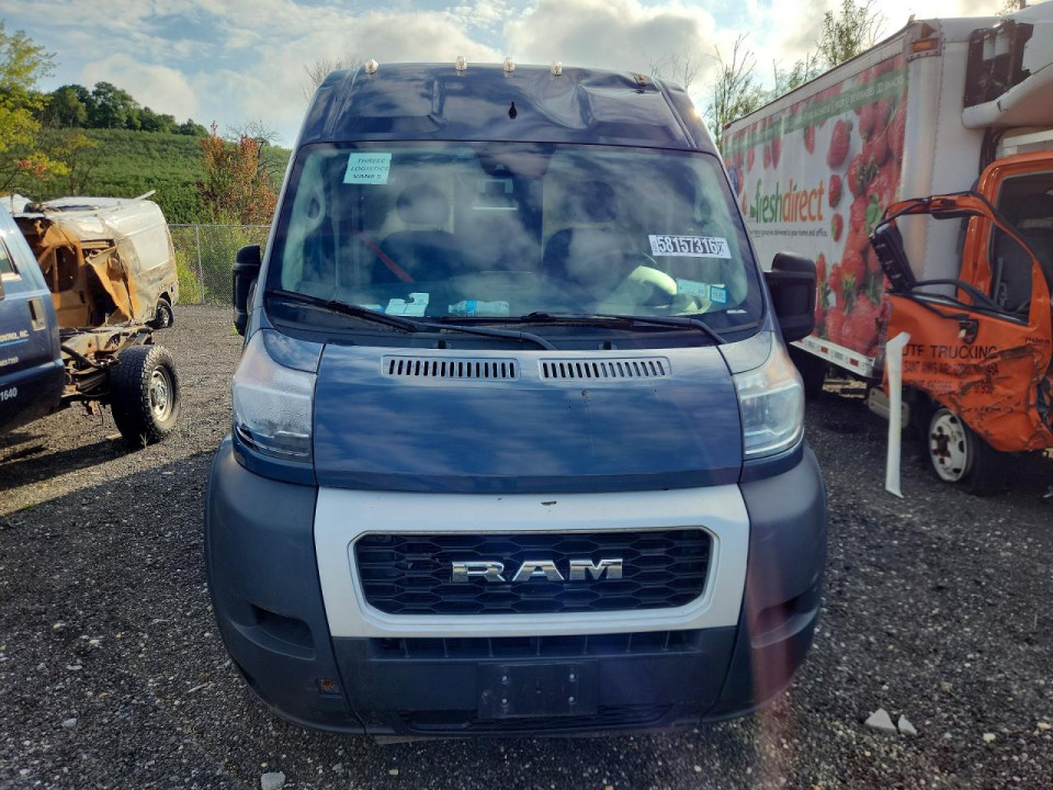 Ram PROMASTER 3500 DELIVERY VAN 2021 — Copart