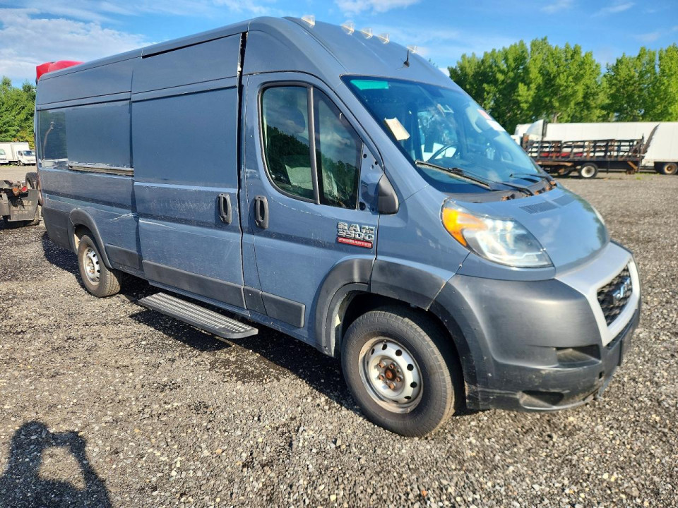 Ram PROMASTER 3500 DELIVERY VAN 2019 — Copart