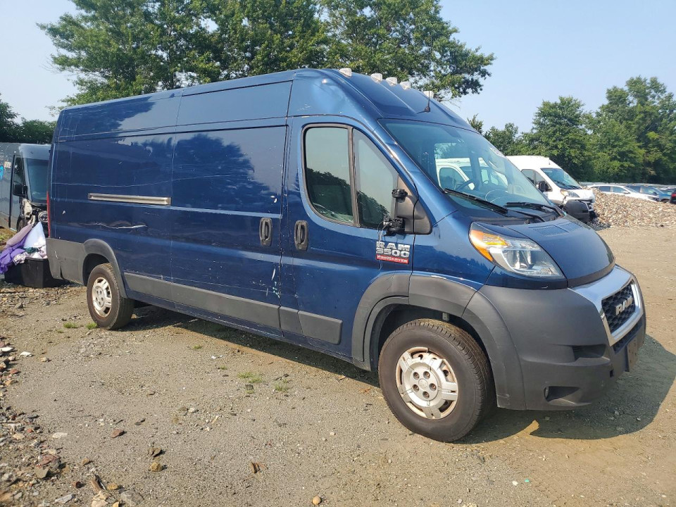 Ram PROMASTER 3500 DELIVERY VAN 2021 — Copart