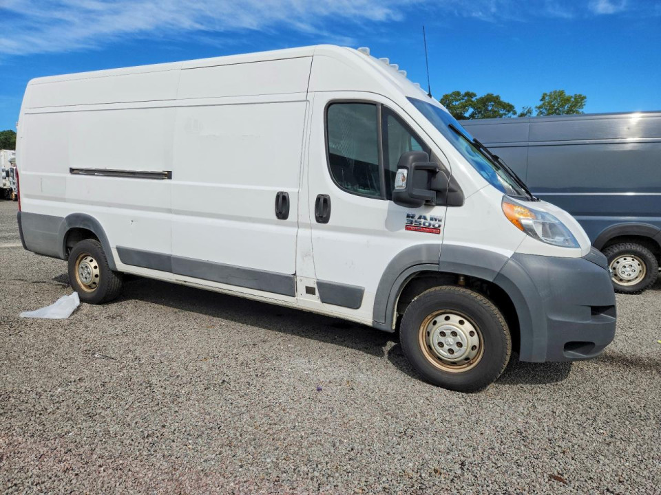 Ram PROMASTER 3500 DELIVERY VAN 2018 — Copart