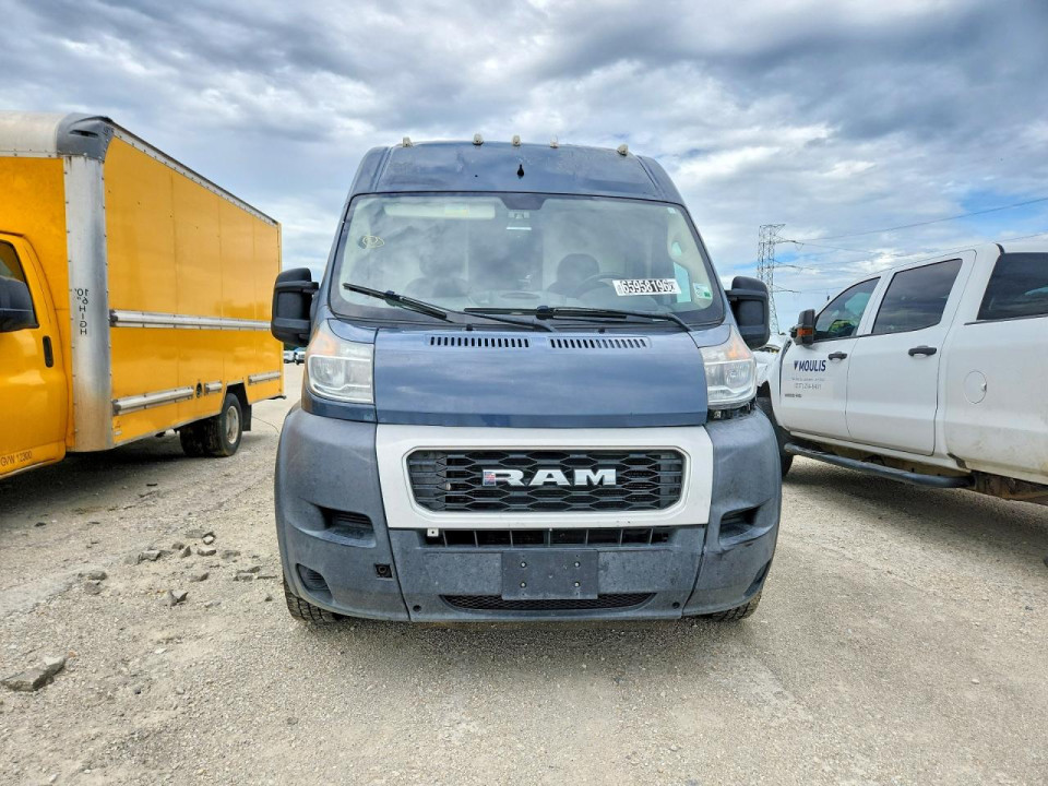 Ram PROMASTER 3500 DELIVERY VAN 2021 — Copart