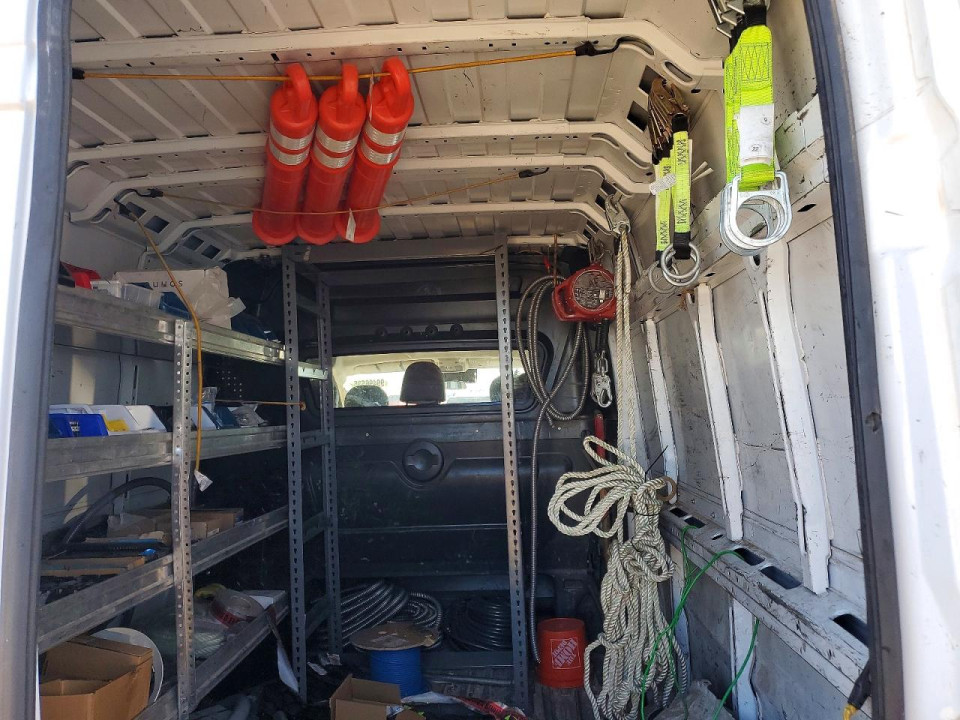 Ram PROMASTER 3500 UTILITY / SERVICE VAN 2022 — Copart