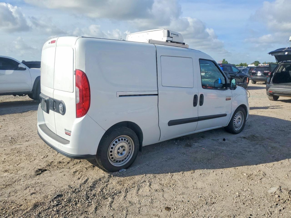 Ram PROMASTER CITY TRADESMAN REFRIGERATED DELIVERY VAN 2022 — Copart