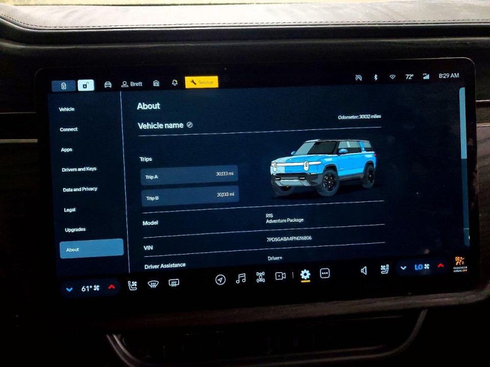 Rivian R1S 2023 — Copart