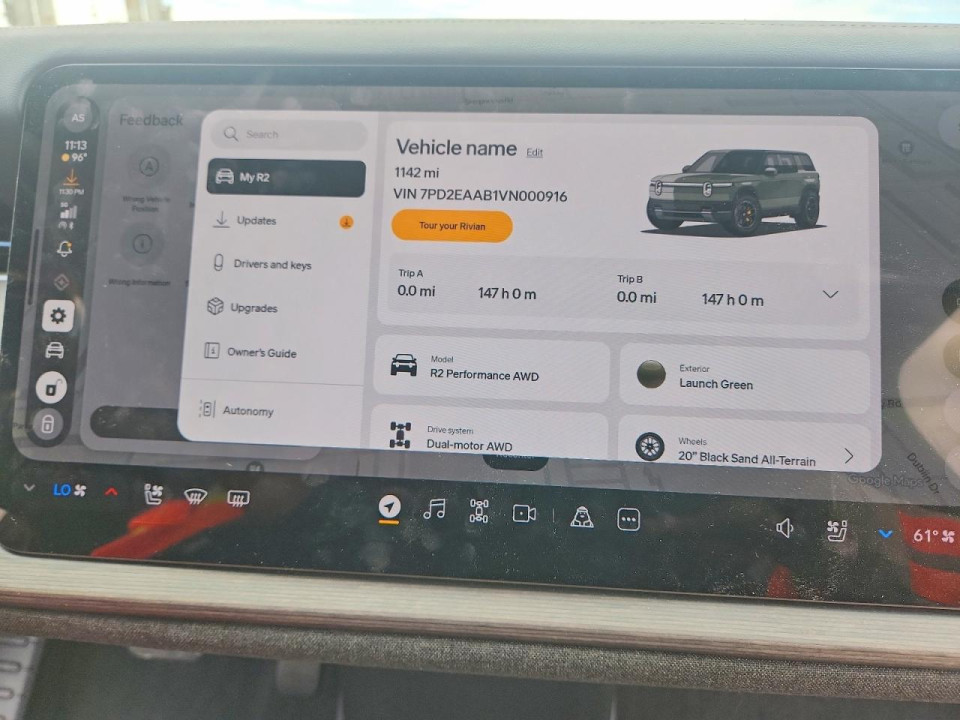 Rivian R2 PERFORMANCE 2027 — Copart