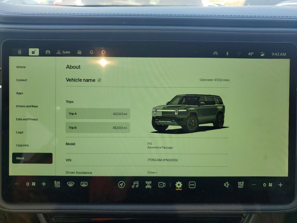 Rivian RIS 2023 — Copart
