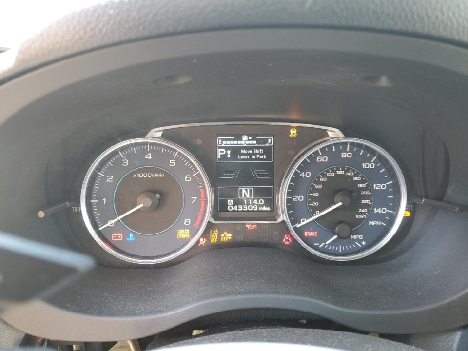 Subaru CROSSTREK 2016 — Copart