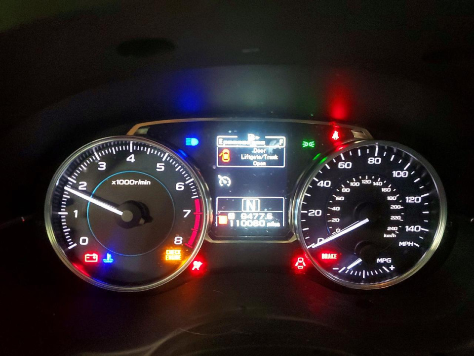Subaru CROSSTREK 2016 — Copart