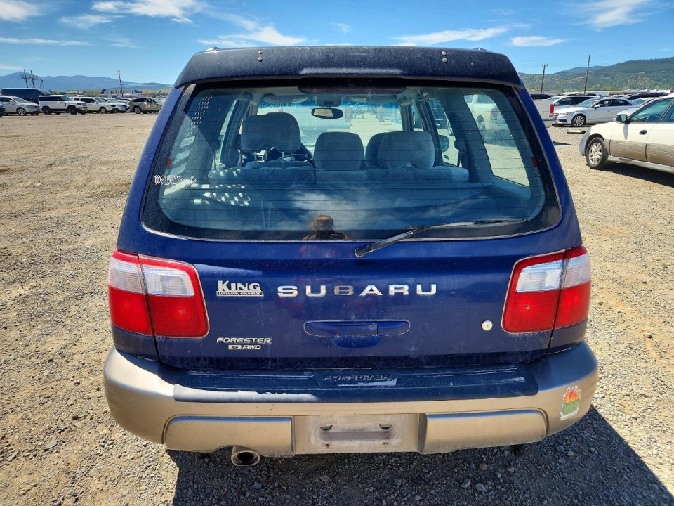 Subaru FORESTER 2002 — Copart