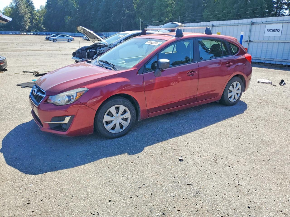 Subaru IMPREZA 2015 — Copart