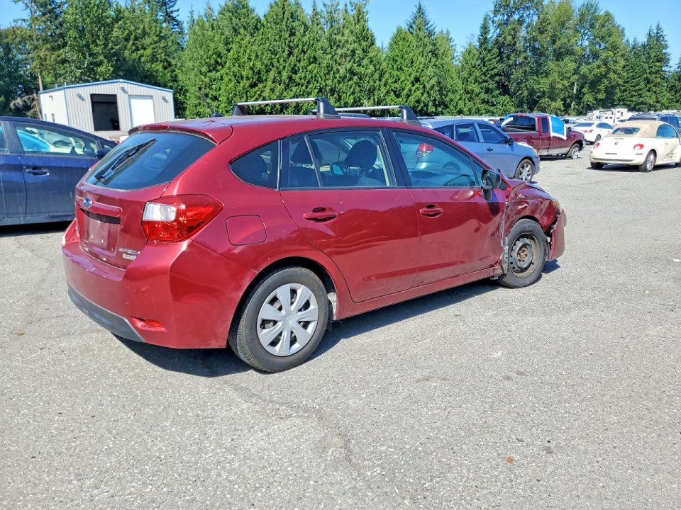 Subaru IMPREZA 2015 — Copart