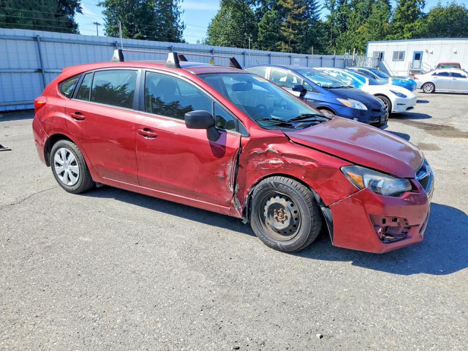 Subaru IMPREZA 2015 — Copart
