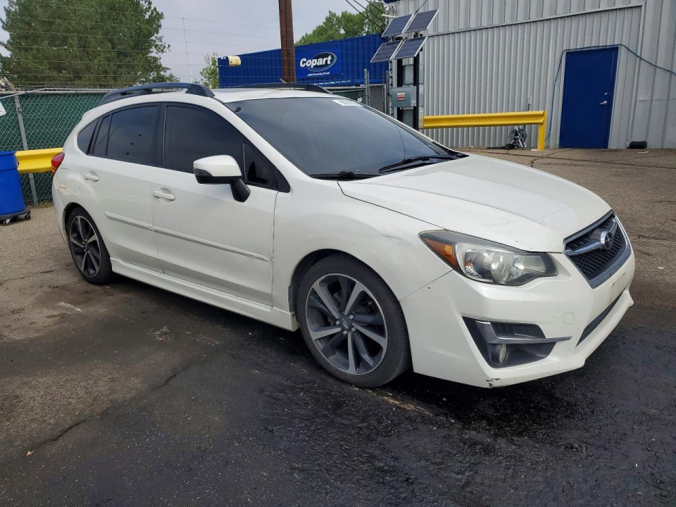 Subaru IMPREZA 2016 — Copart