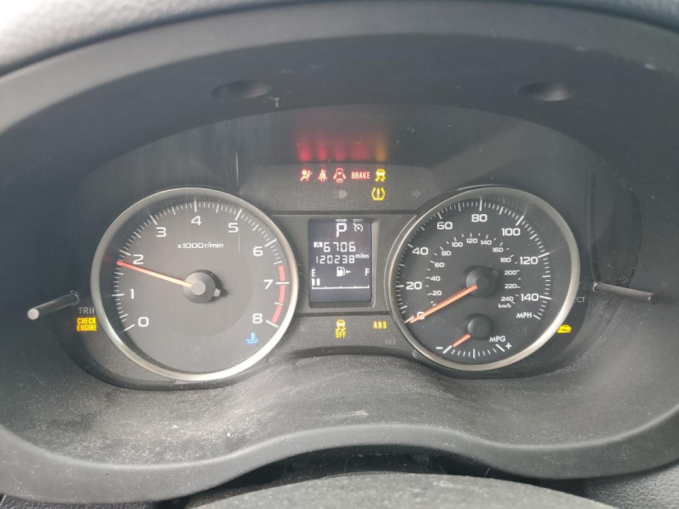 Subaru IMPREZA 2016 — Copart