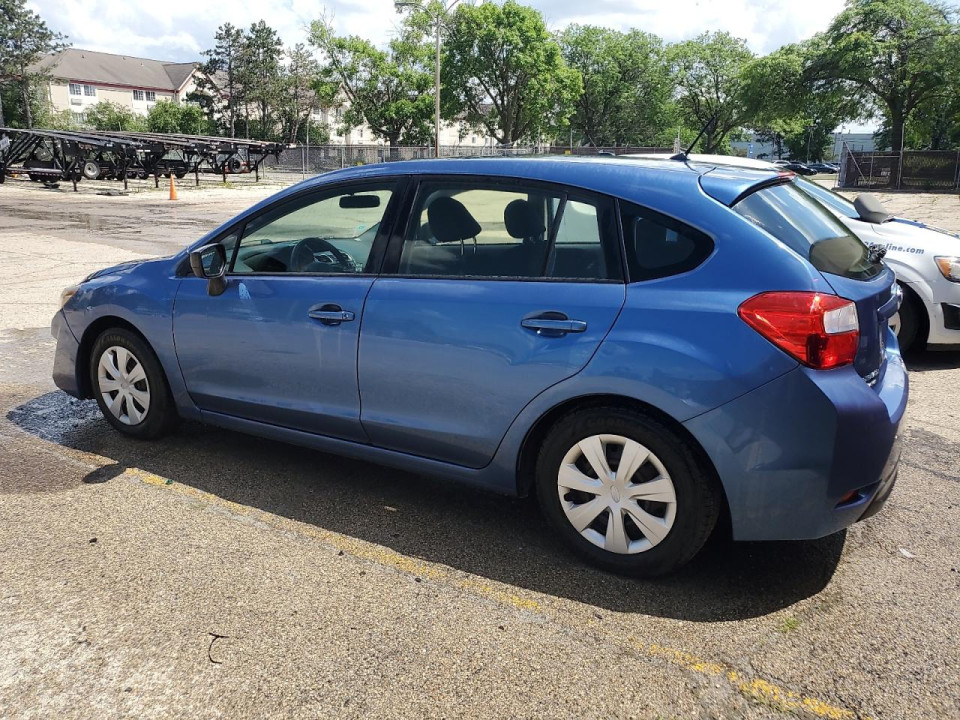 Subaru IMPREZA 2016 — Copart