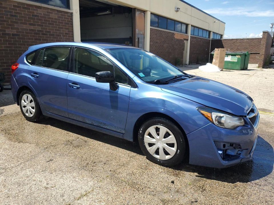 Subaru IMPREZA 2016 — Copart
