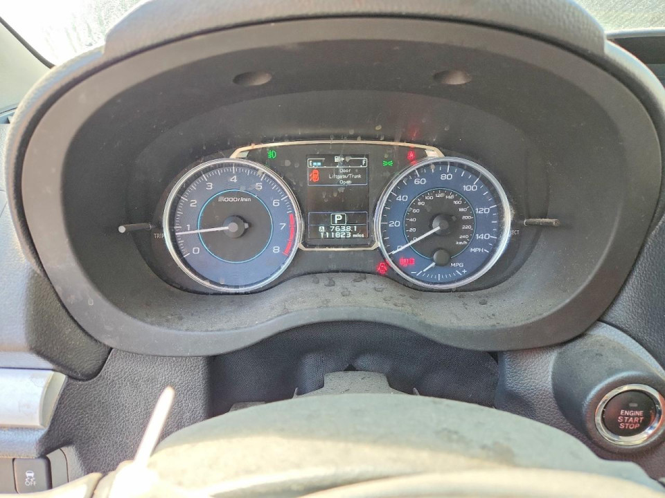 Subaru IMPREZA 2016 — Copart