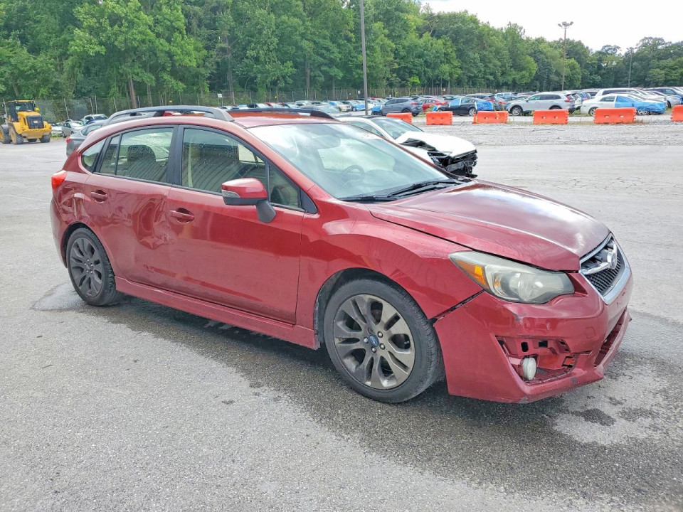 Subaru IMPREZA 2016 — Copart