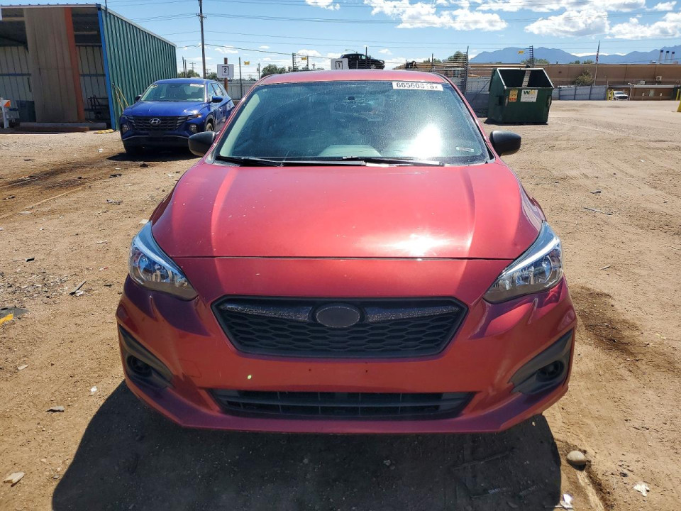 Subaru IMPREZA 2018 — Copart