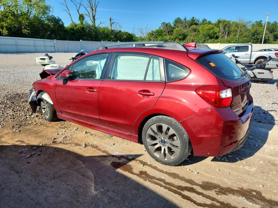 Subaru IMPREZA 2016 — Copart