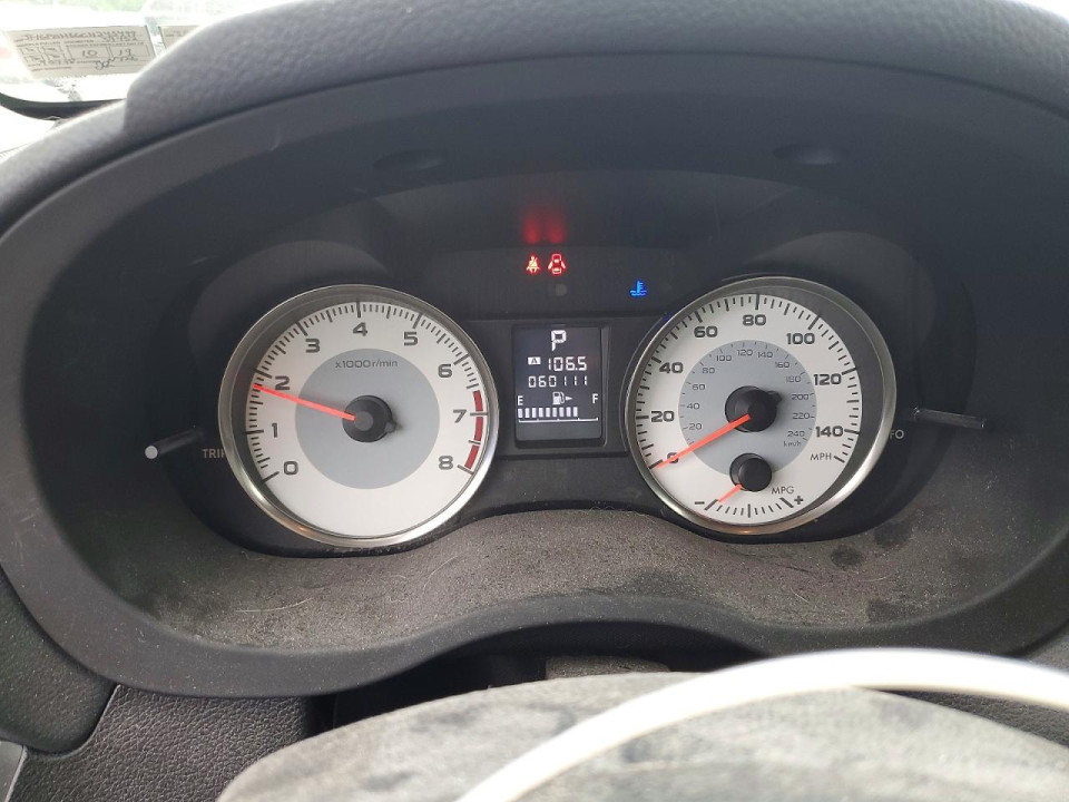Subaru IMPREZA 2012 — Copart