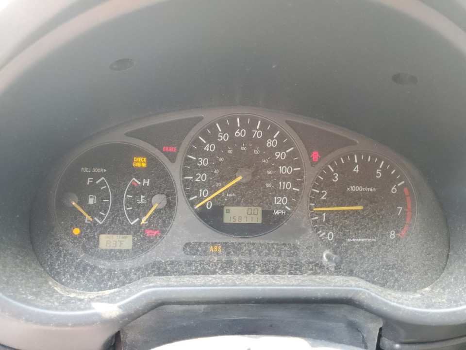 Subaru IMPREZA 2002 — Copart