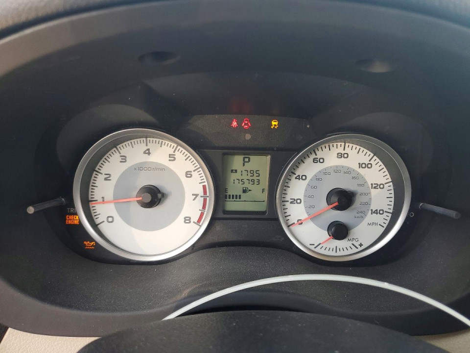 Subaru IMPREZA 2012 — Copart