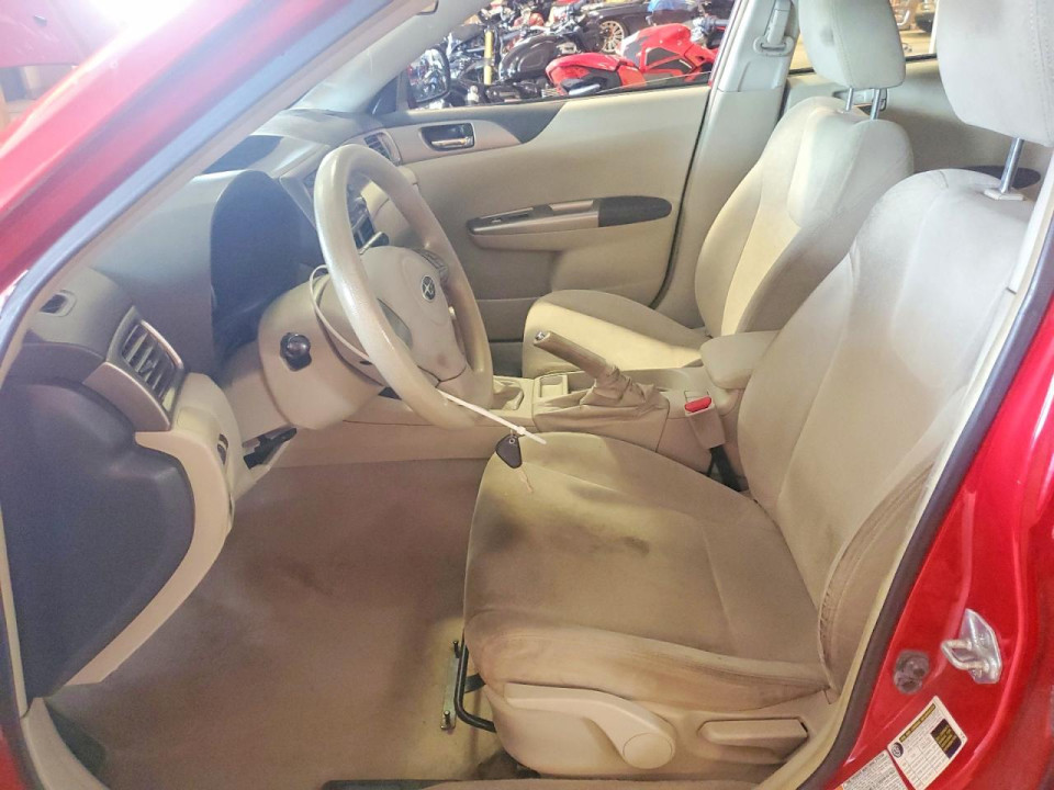 Subaru IMPREZA 2008 — Copart