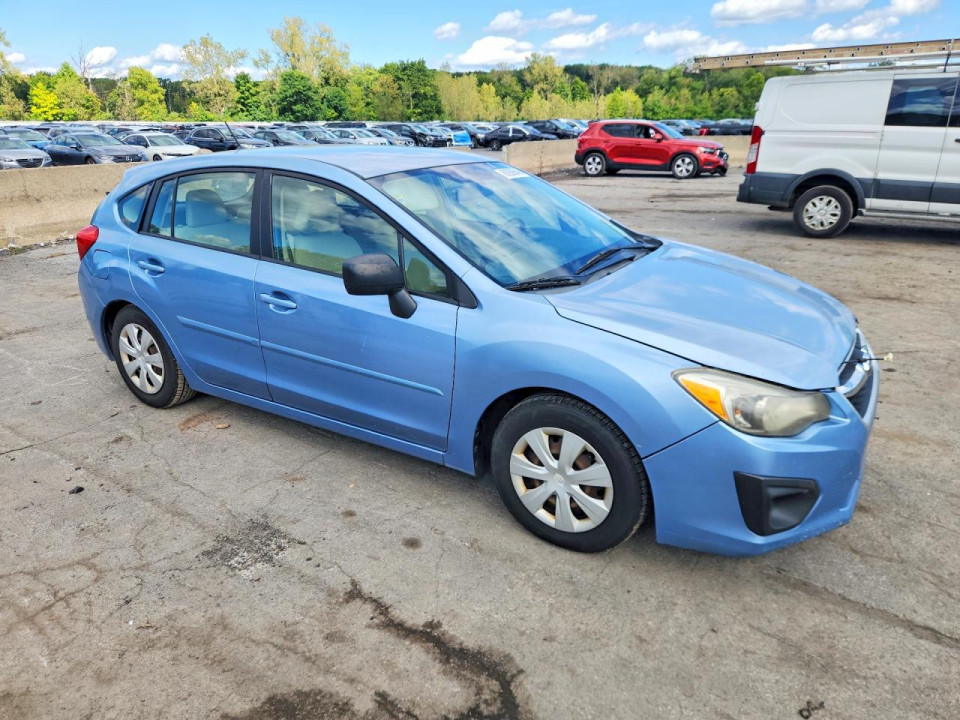 Subaru IMPREZA 2012 — Copart