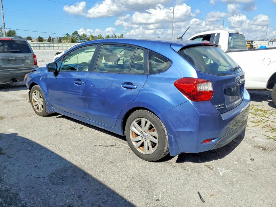 Subaru IMPREZA 2016 — Copart