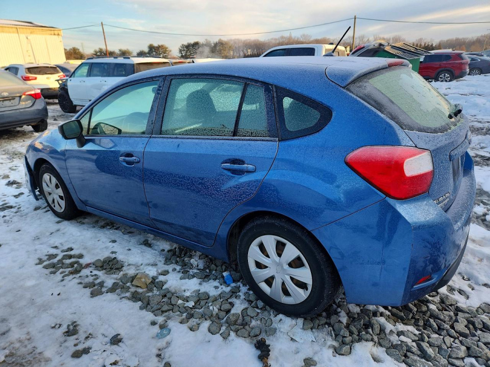 Subaru IMPREZA 2016 — Copart