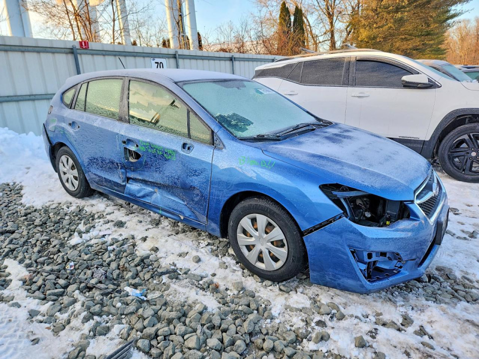 Subaru IMPREZA 2016 — Copart