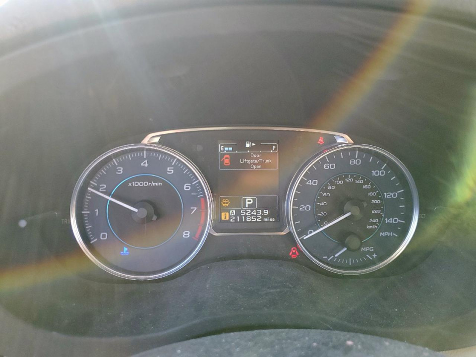 Subaru IMPREZA 2016 — Copart