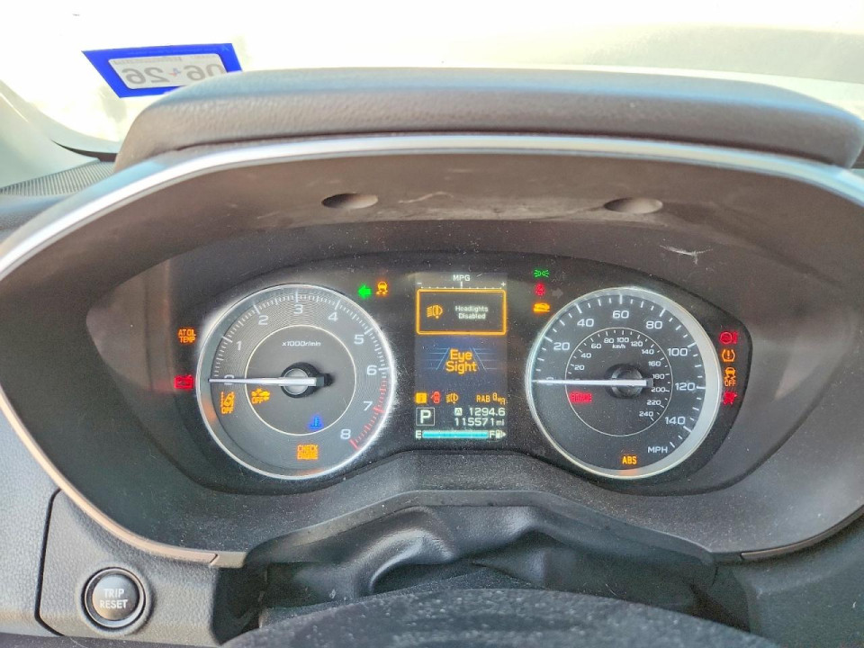 Subaru IMPREZA 2017 — Copart