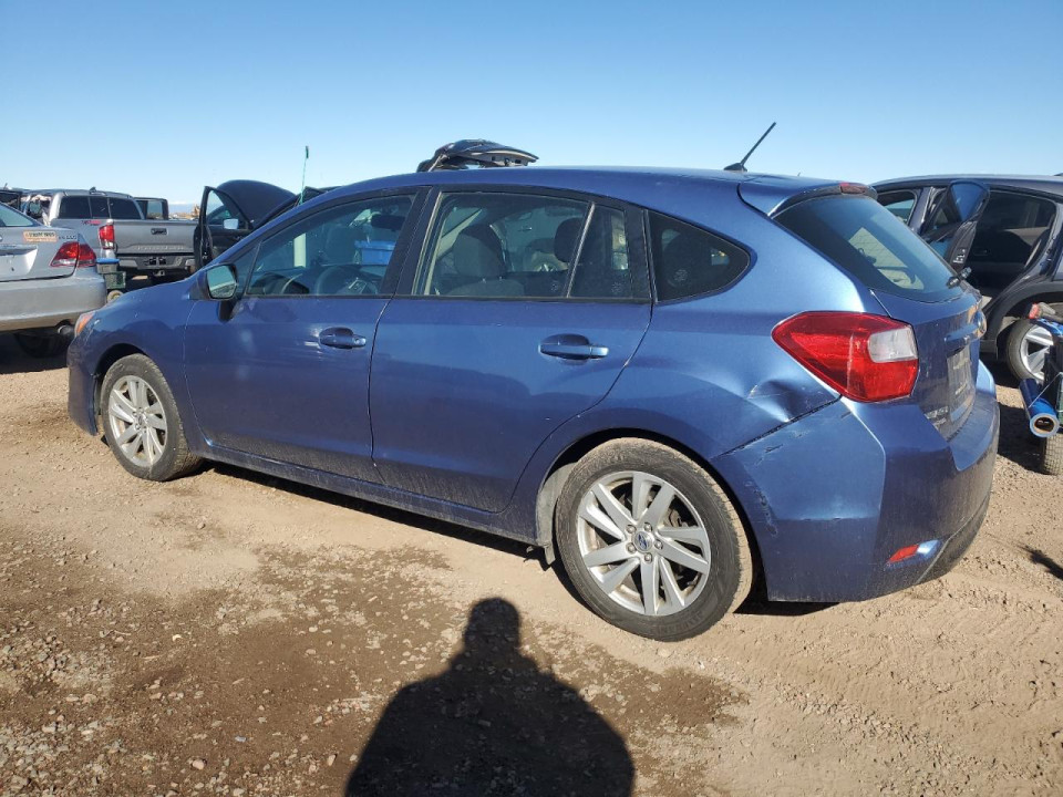 Subaru IMPREZA 2015 — Copart