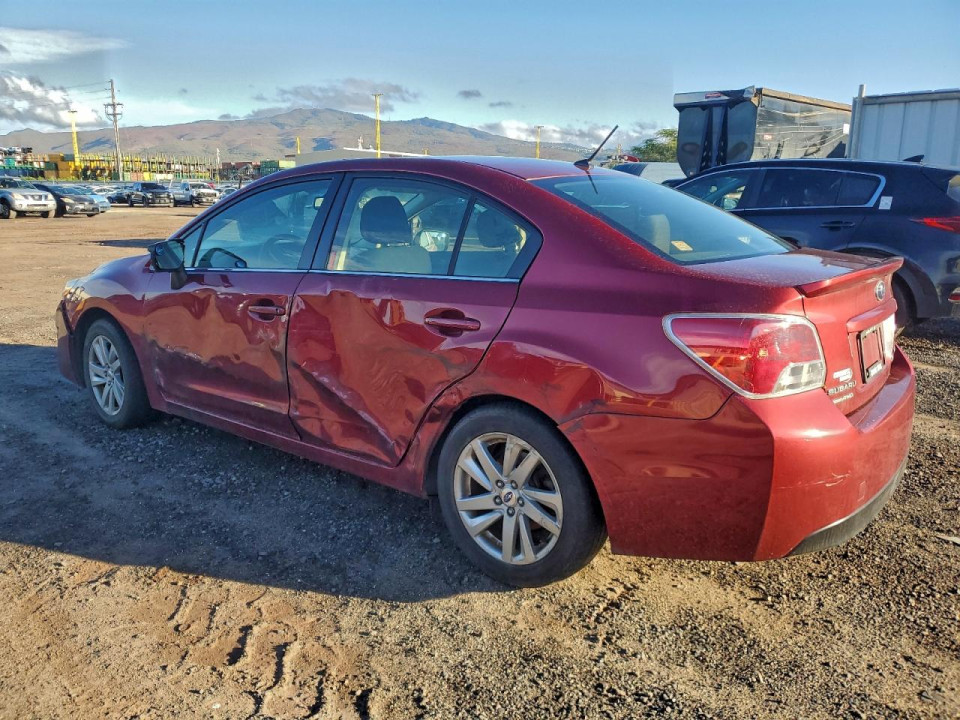 Subaru IMPREZA 2016 — Copart