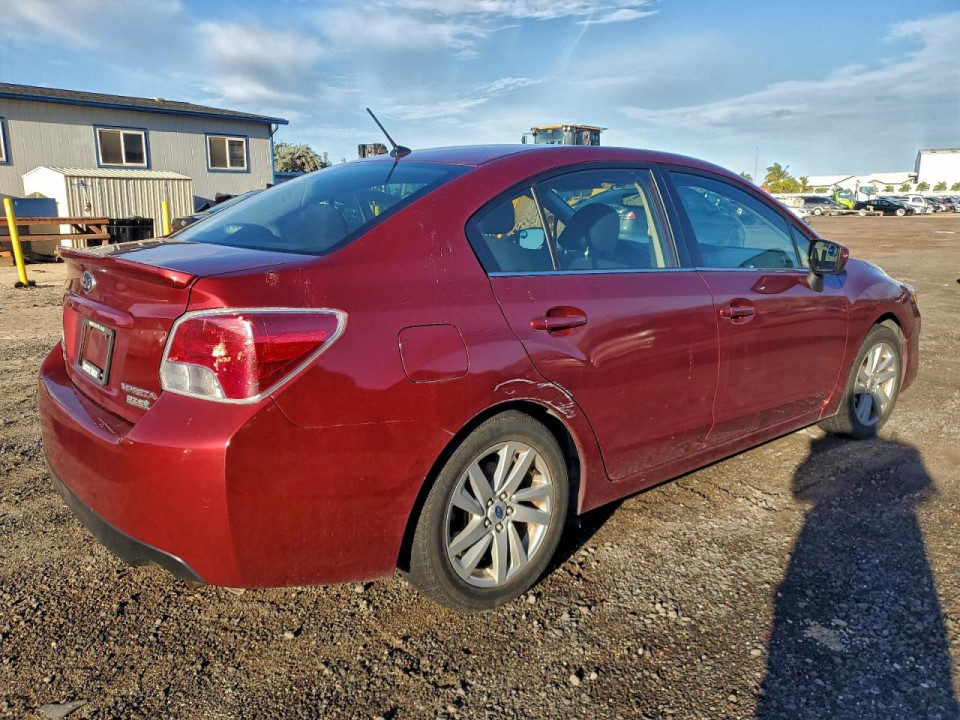 Subaru IMPREZA 2016 — Copart