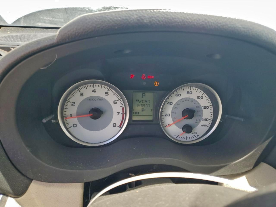 Subaru IMPREZA 2012 — Copart