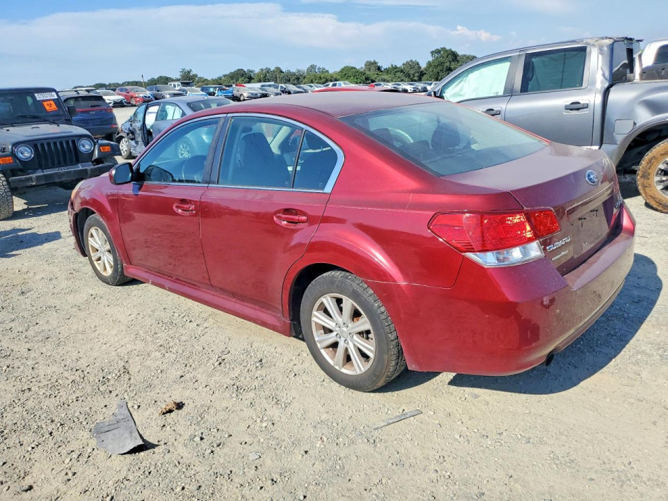 Subaru LEGACY 2012 — Copart