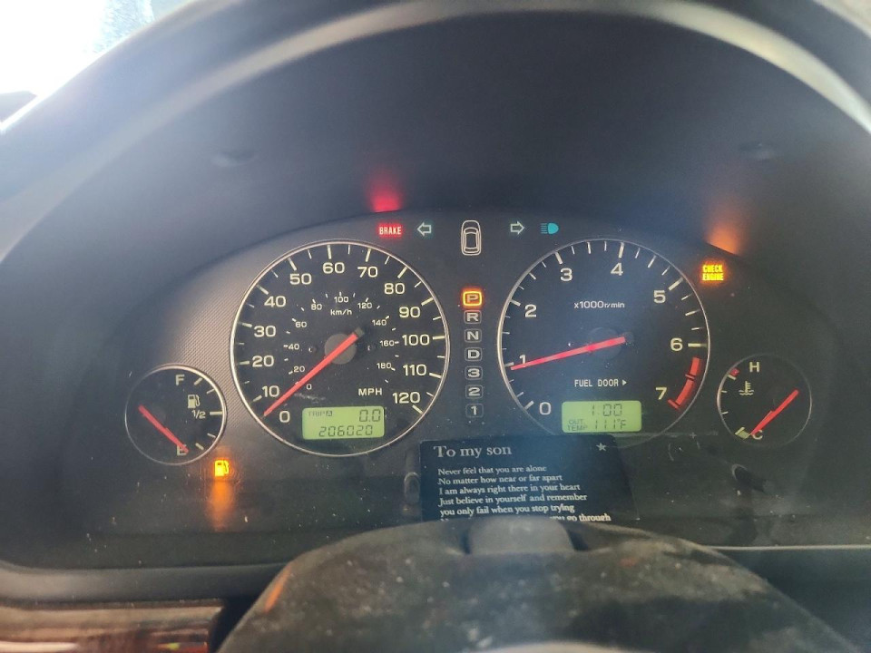 Subaru LEGACY 2003 — Copart
