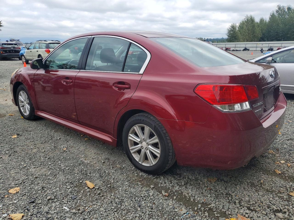 Subaru LEGACY 2011 — Copart