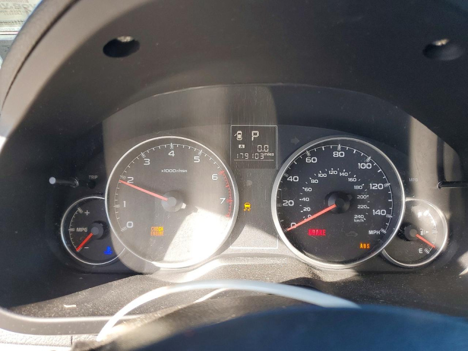 Subaru LEGACY 2014 — Copart