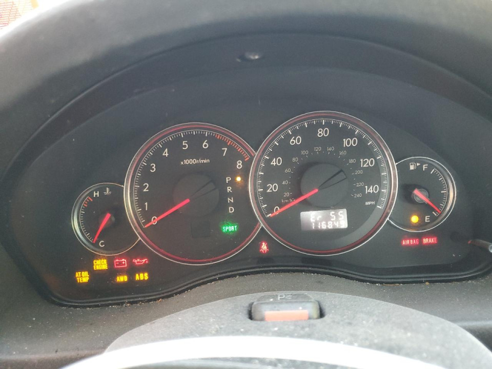 Subaru LEGACY 2008 — Copart