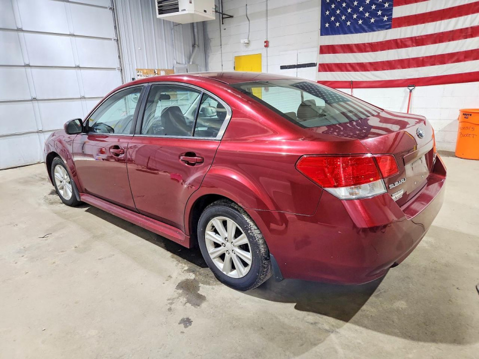 Subaru LEGACY 2012 — Copart