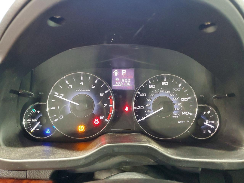Subaru OUTBACK 2011 — Copart