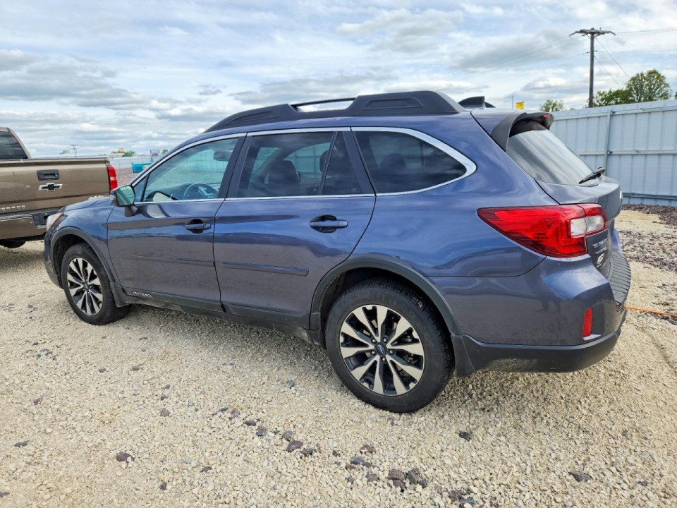 Subaru OUTBACK 2016 — Copart